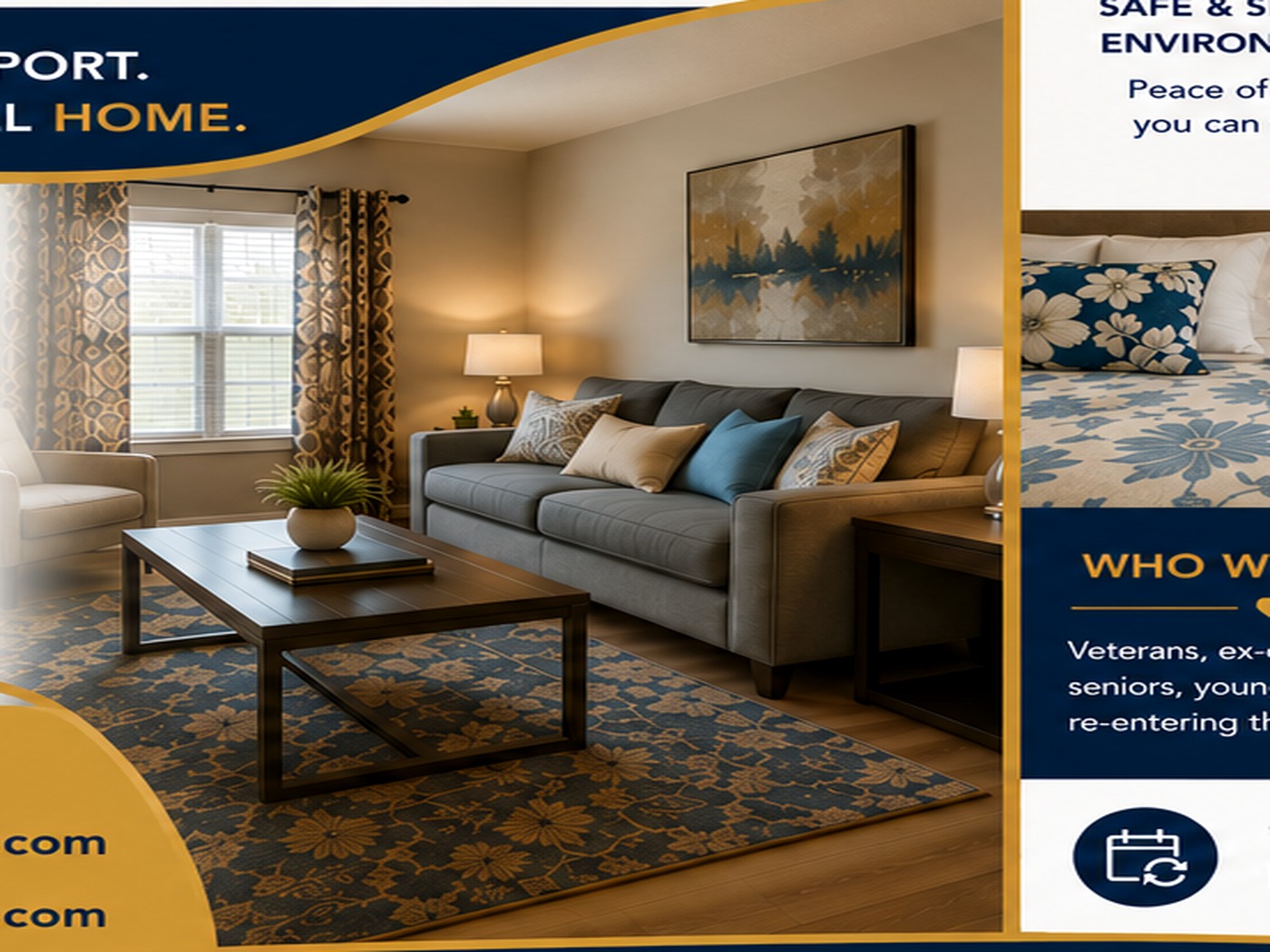 Comfortable furnished living room